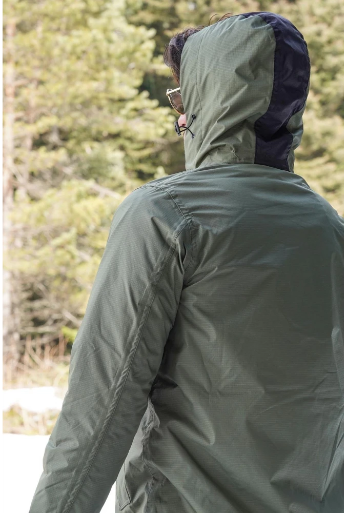 Fiyort FY 76 Floyen Polarlı Su Geçirmez Outdoor Yağmurluk Mont – Erkek Kapüşonlu Ceket