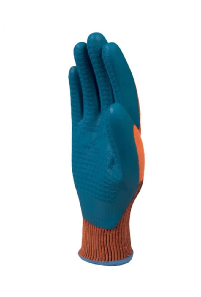 Delta Plus VE733 Koruyucu İş Eldiveni Yağ Dayanıklı Esnek Tutuş Nitril Kaplamalı Polyester Astar