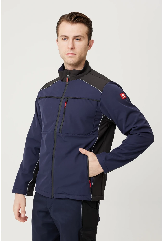 Allium Softshell Mont Suya Dayanıklı Rüzgar Kesici Termal İç Astarlı