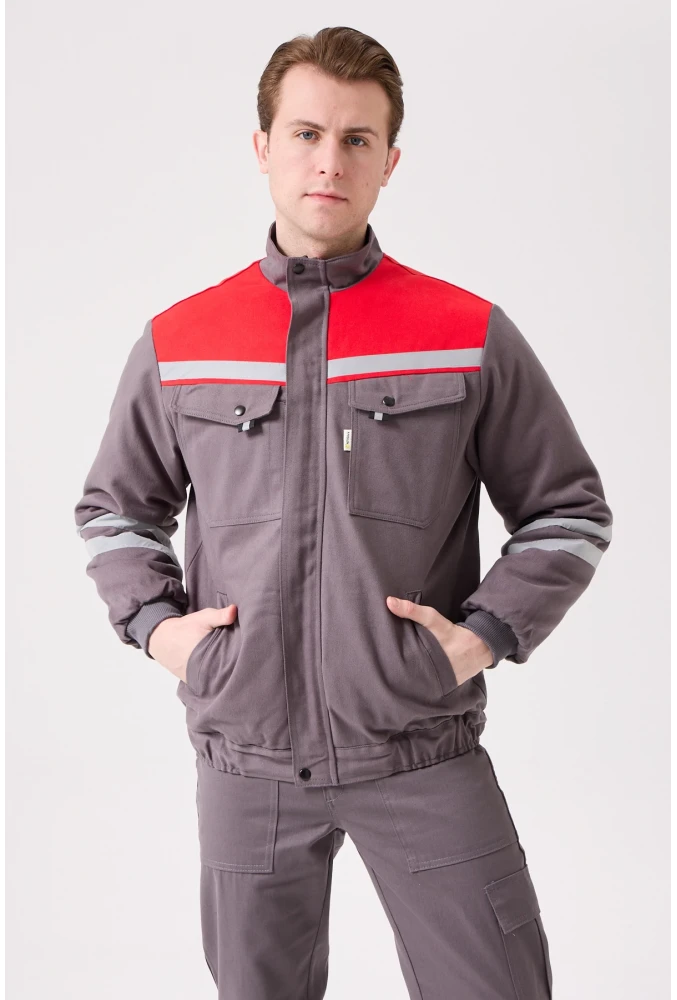 ROYAL KIŞLIK MONT İçi Kapitoneli Reflektörlü Sıcak Tutan Dayanıklı İş Montu