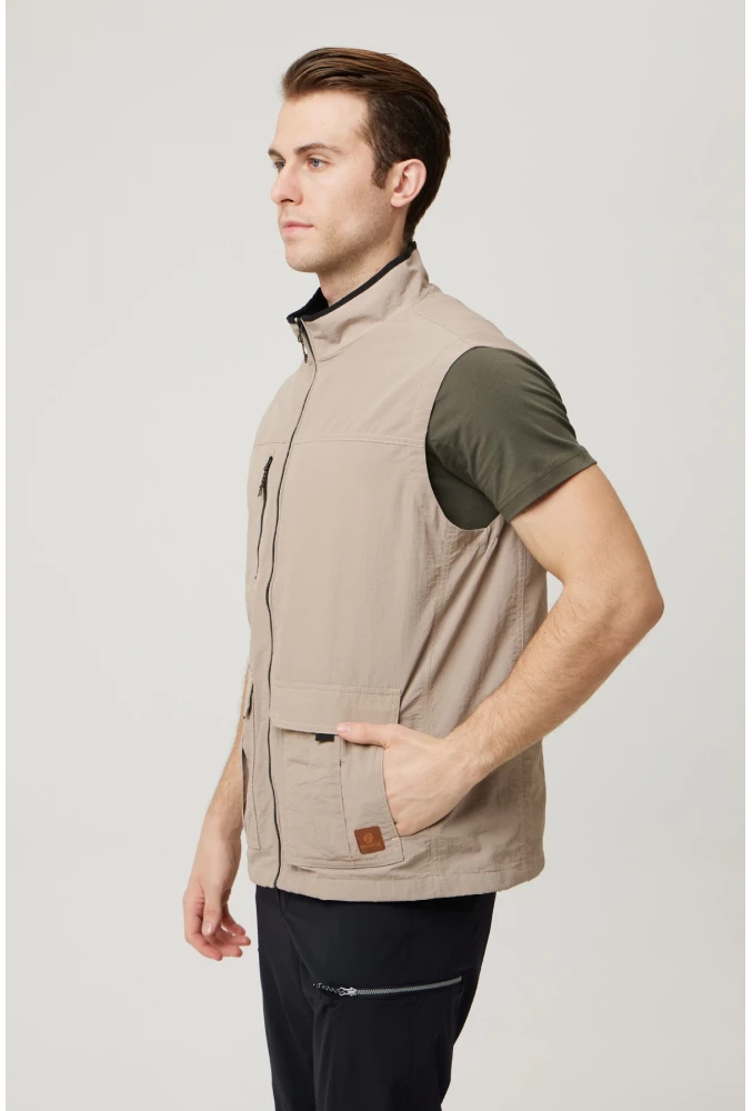 Kaçkar Outdoor Yelek - Hafif, Nefes Alabilir, Çok Cepli, Kamp ve Günlük Kullanım İçin