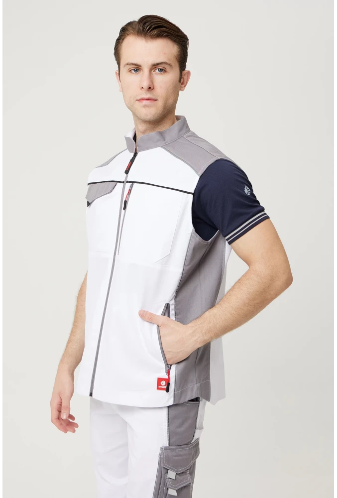 Allium Yazlık İş ve Outdoor Yelek - Hafif, Dayanıklı, Nefes Alabilir, Fonksiyonel Cepli