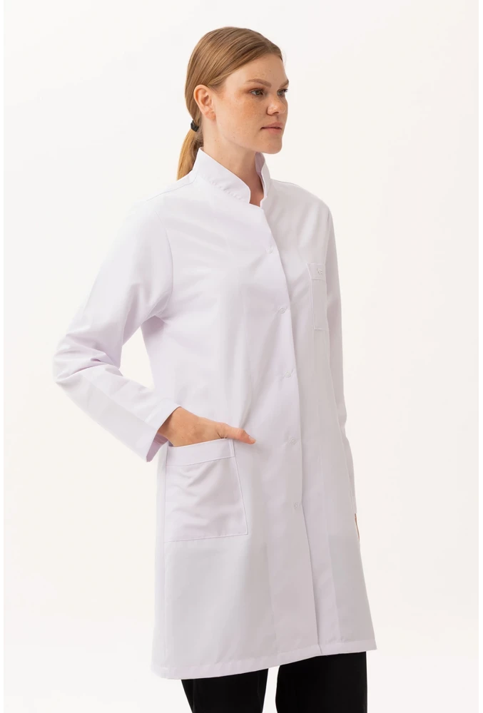 Arbutus Kadın Doktor ve Laboratuvar Önlüğü - Uzun Kollu, Dayanıklı ve Rahat Kesim