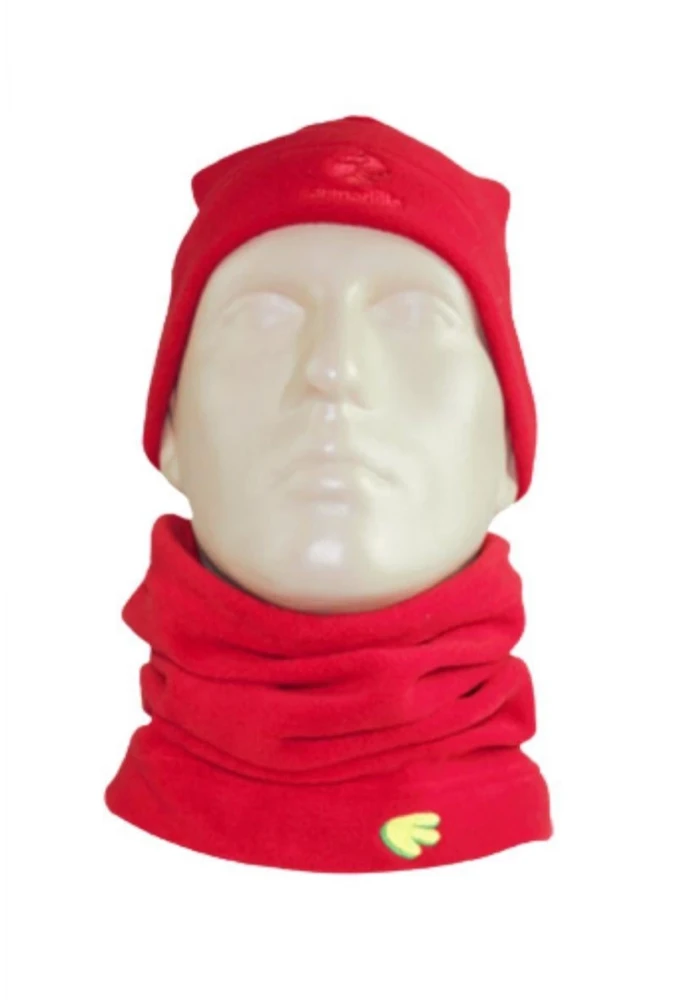 Bağcıklı Polar Bere Boyunluk Çift Kullanım Sıcak ve Konforlu Tasarım