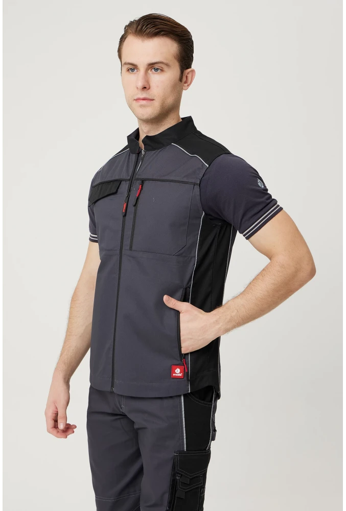 Allium Yazlık İş ve Outdoor Yelek - Hafif, Dayanıklı, Nefes Alabilir, Fonksiyonel Cepli