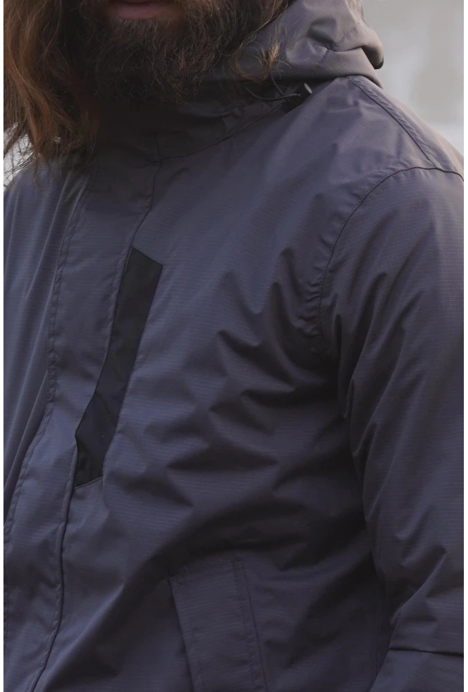 Fiyort FY 76 Floyen Polarlı Su Geçirmez Outdoor Yağmurluk Mont – Erkek Kapüşonlu Ceket