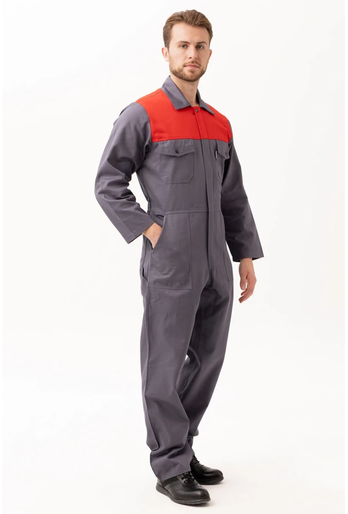 CARİCA YAZLIK TULUM GRİ-KIRMIZI