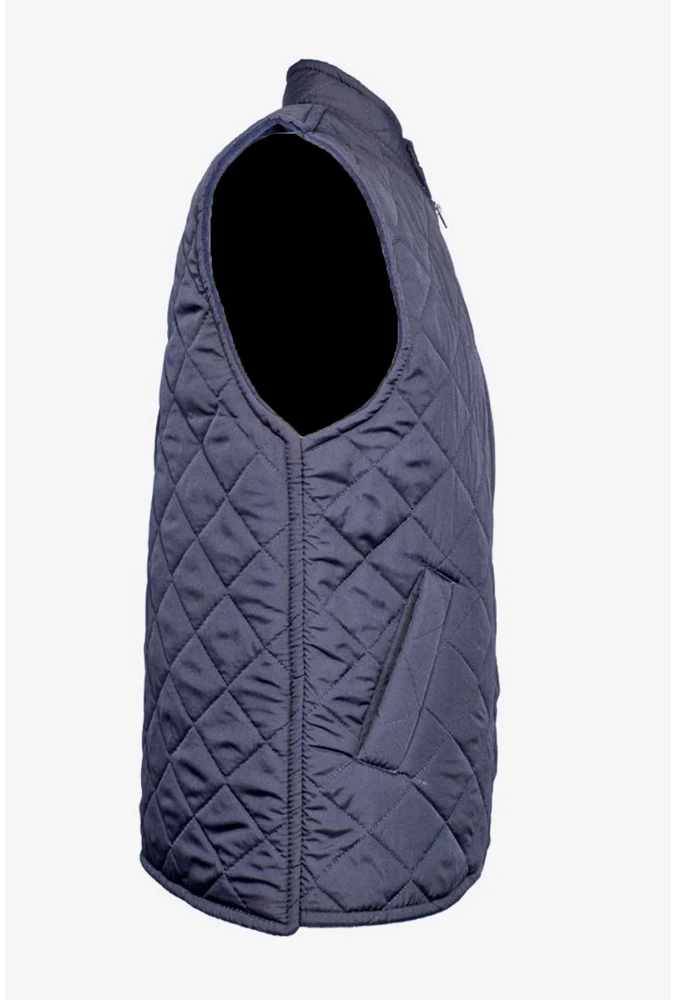 Micro desenli iş yeleği çift cepli kışlık iç giyim koruyucu mont yelek erkek