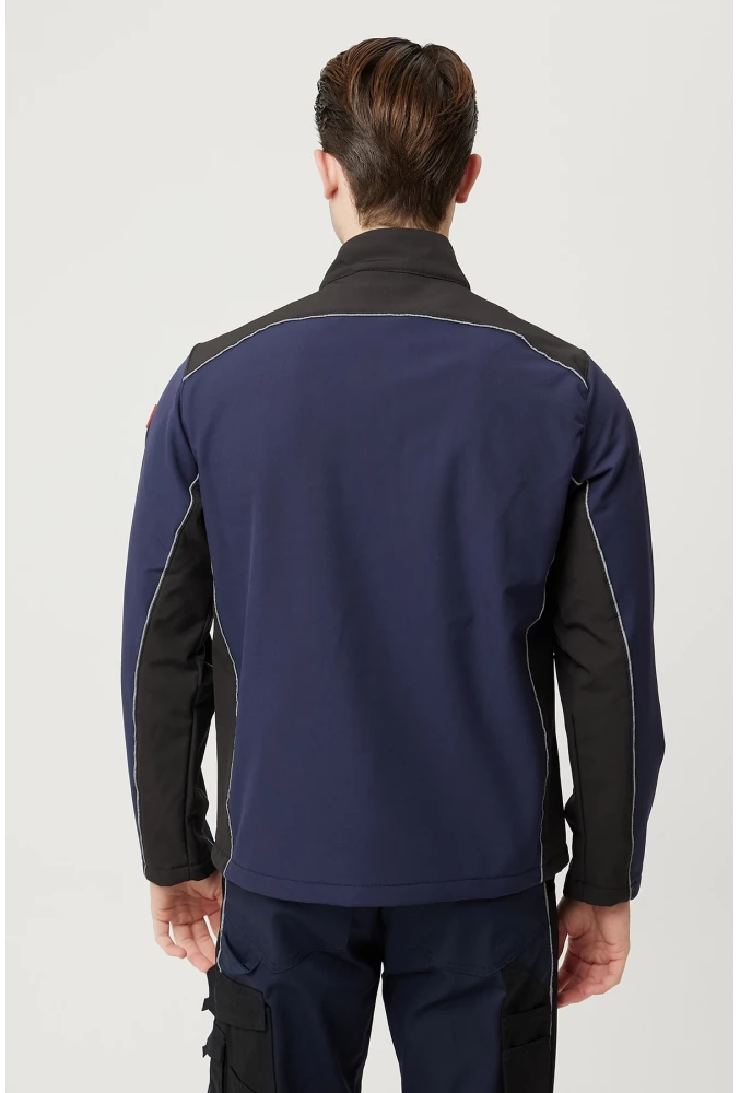 Allium Softshell Mont Suya Dayanıklı Rüzgar Kesici Termal İç Astarlı