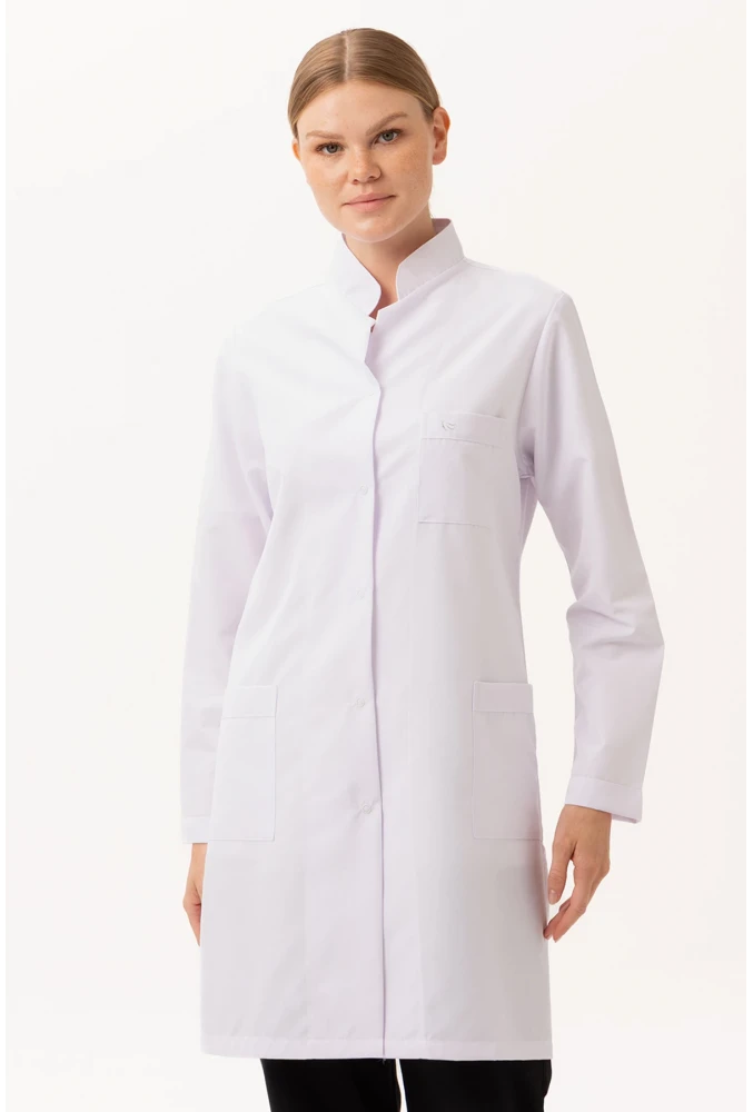 Arbutus Kadın Doktor ve Laboratuvar Önlüğü - Uzun Kollu, Dayanıklı ve Rahat Kesim