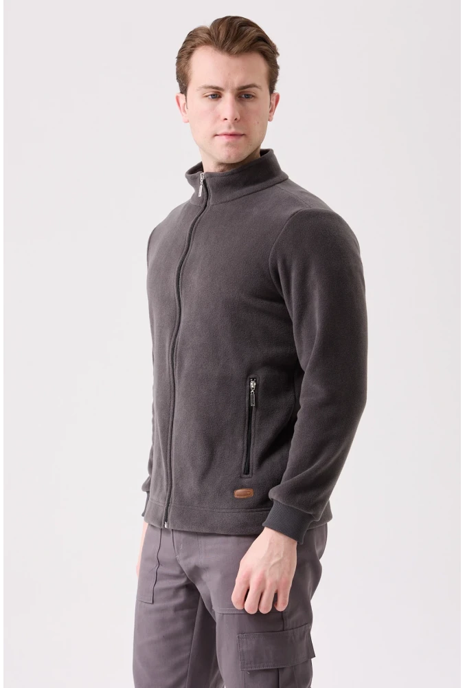 Galanthus Polar Mont Erkek Fermuarlı Sıcak Tutan Rahat ve Dayanıklı Kışlık Ceket