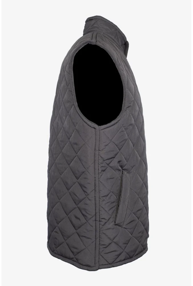 Micro desenli iş yeleği çift cepli kışlık iç giyim koruyucu mont yelek erkek