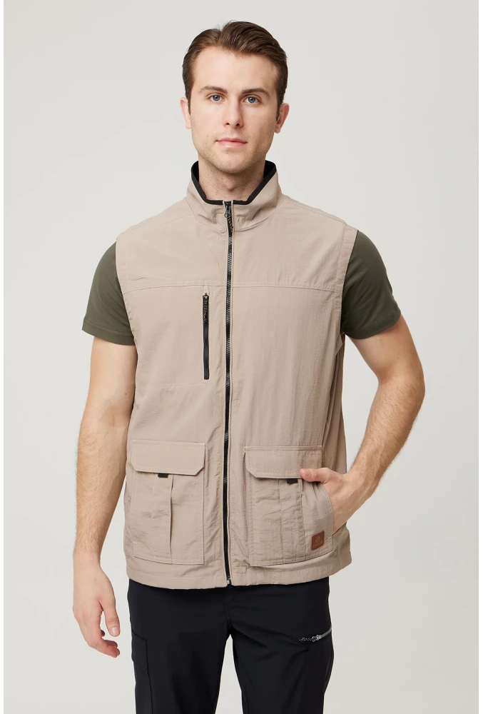 Kaçkar Outdoor Yelek - Hafif, Nefes Alabilir, Çok Cepli, Kamp ve Günlük Kullanım İçin