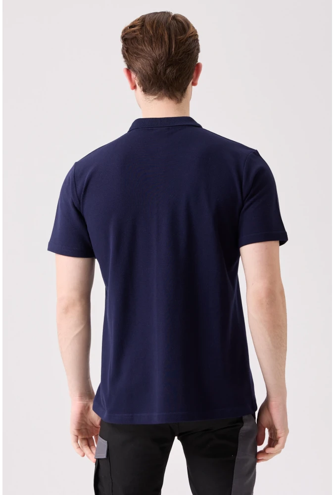 Galanthus Polo Yaka T-Shirt - Pamuklu, Nefes Alabilir, Klasik ve Şık Tasarım