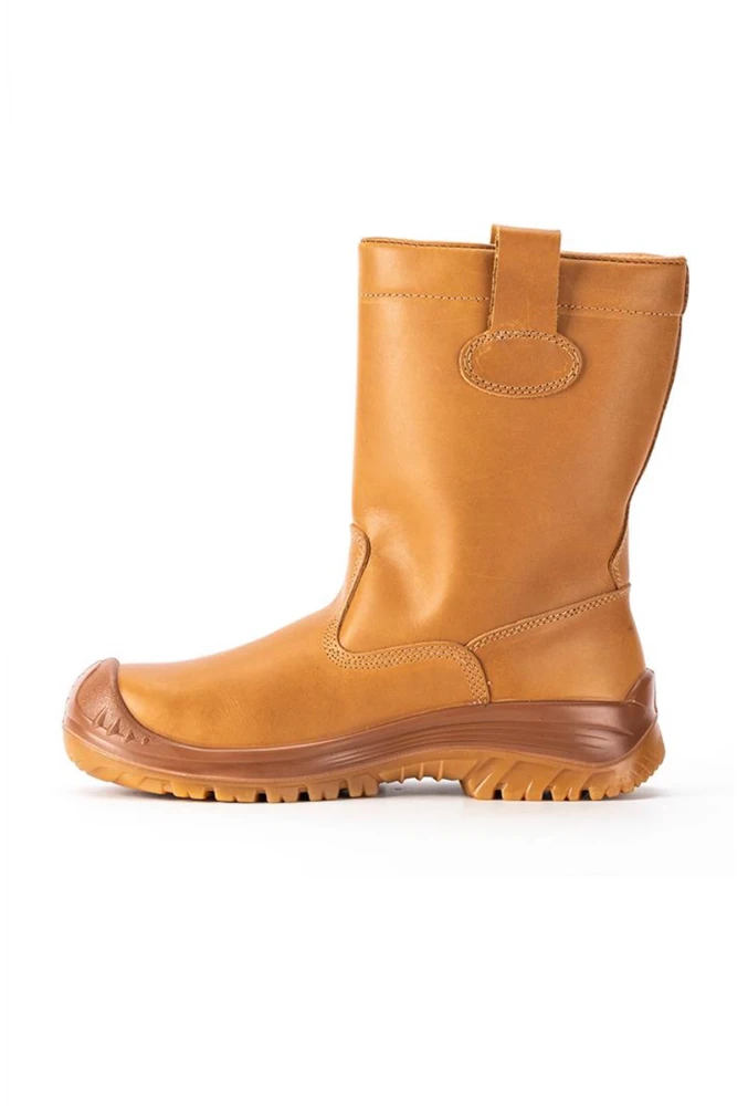 Sixton Montana 81156-07L S3 Kompozit Burunlu İçi Tüylü Deri İş Botu Kahverengi SRC