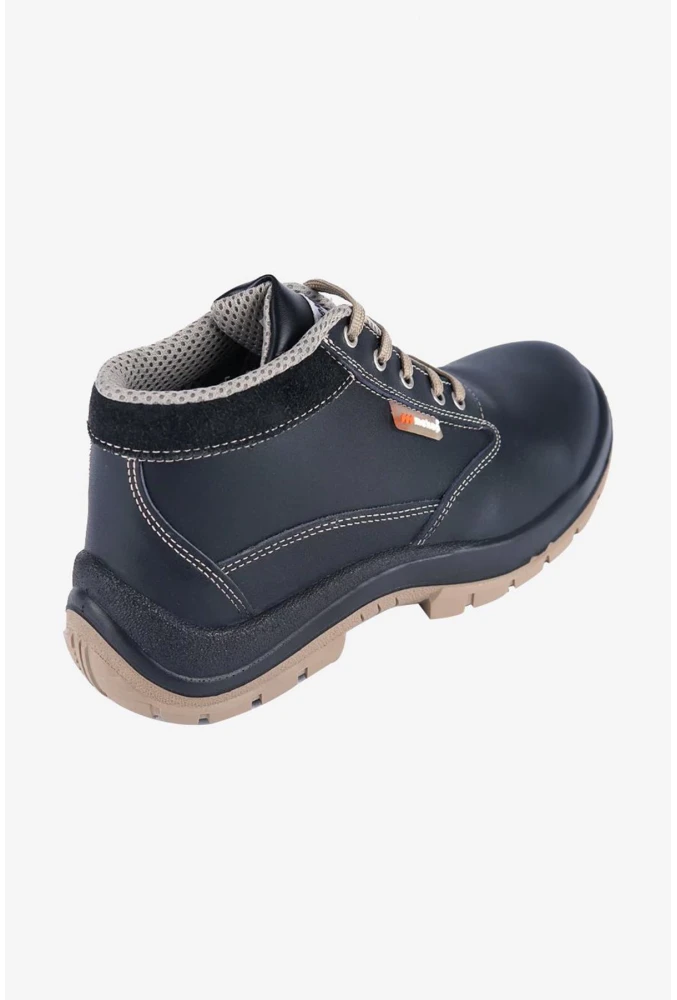 Mekap Pontiac ATP-80 Cilt Deri S2 İş Botu Kompozit Çelik Burunlu Kaymaz ve Suya Dayanıklı