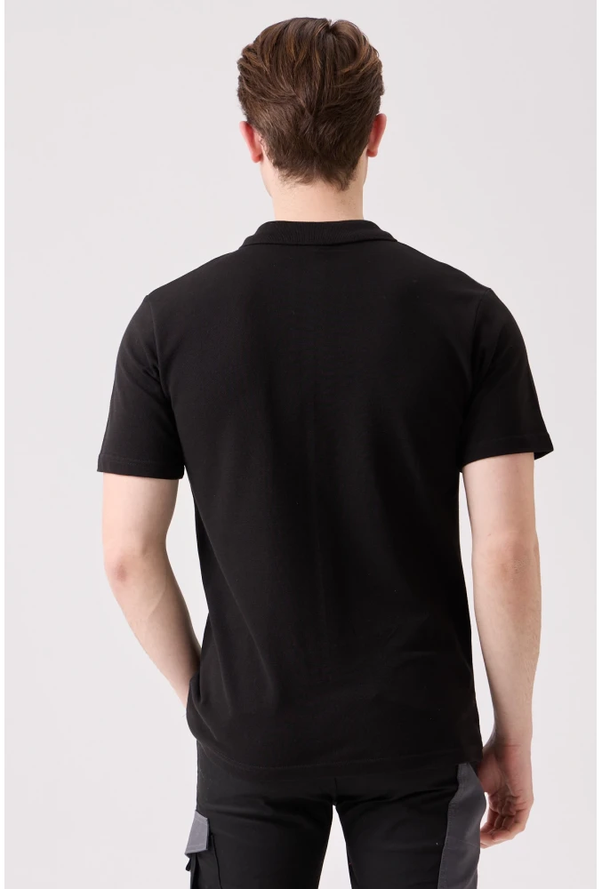 Galanthus Polo Yaka T-Shirt - Pamuklu, Nefes Alabilir, Klasik ve Şık Tasarım