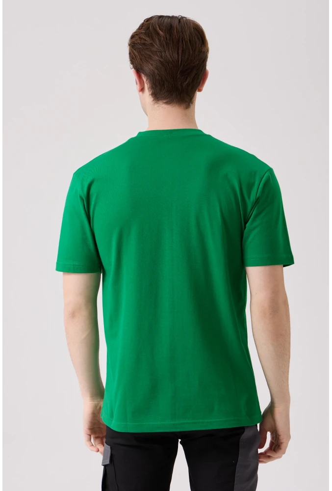 Galanthus V Yaka T-Shirt - Nefes Alabilir, Rahat ve Şık Tasarım