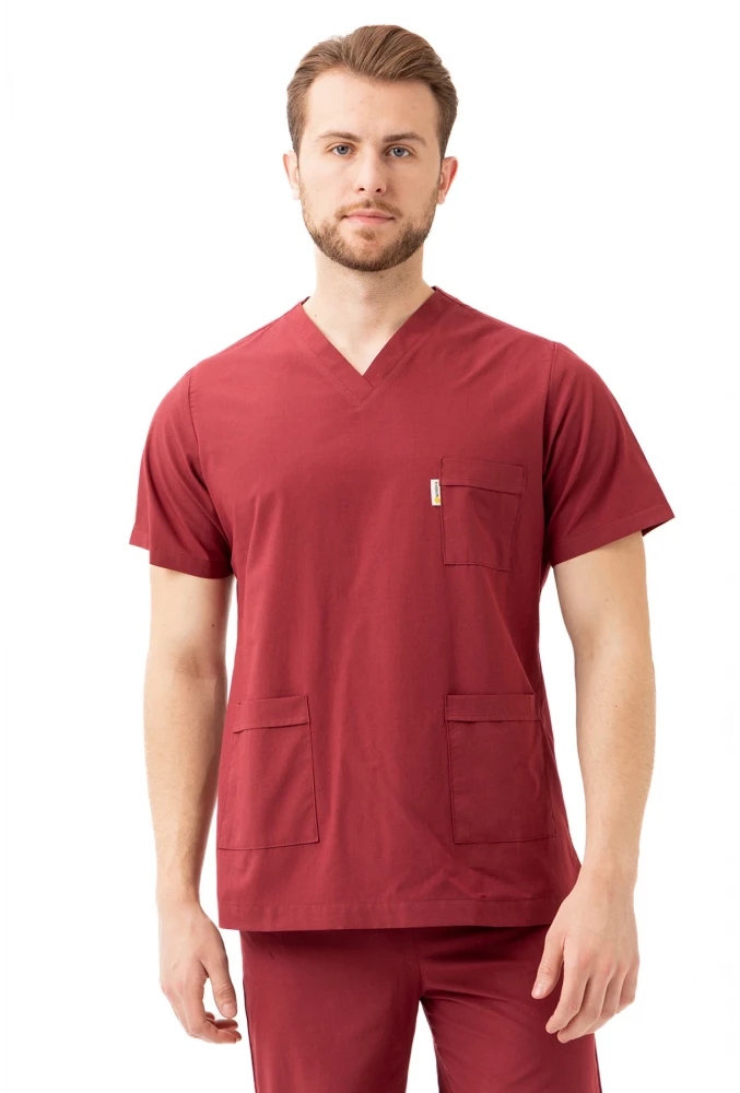 Santolina V Yaka Üniforma - Doktor, Hemşire, Sağlık Çalışanları İçin Rahat ve Dayanıklı Scrubs