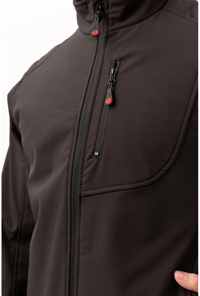 Salina Mont Erkek Su İtici Rüzgar Geçirmez Softshell Kışlık Outdoor Mont