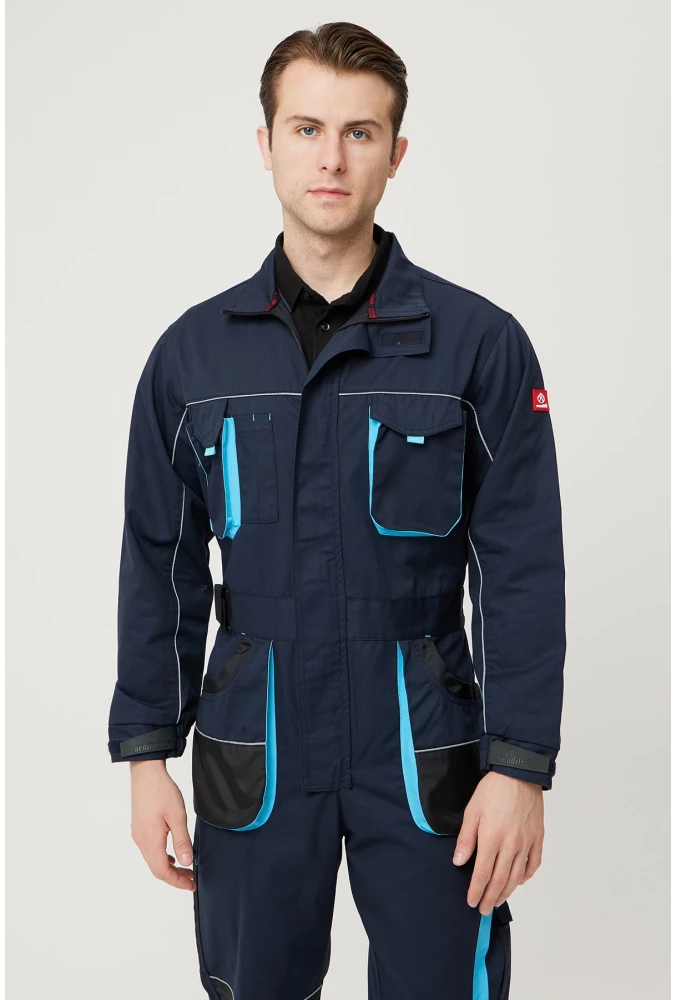 Alaska Tulum Erkek İş Tulumu Çok Cepli Koruyucu Tulum Dayanıklı Tasarım Şık ve Rahat Kesim