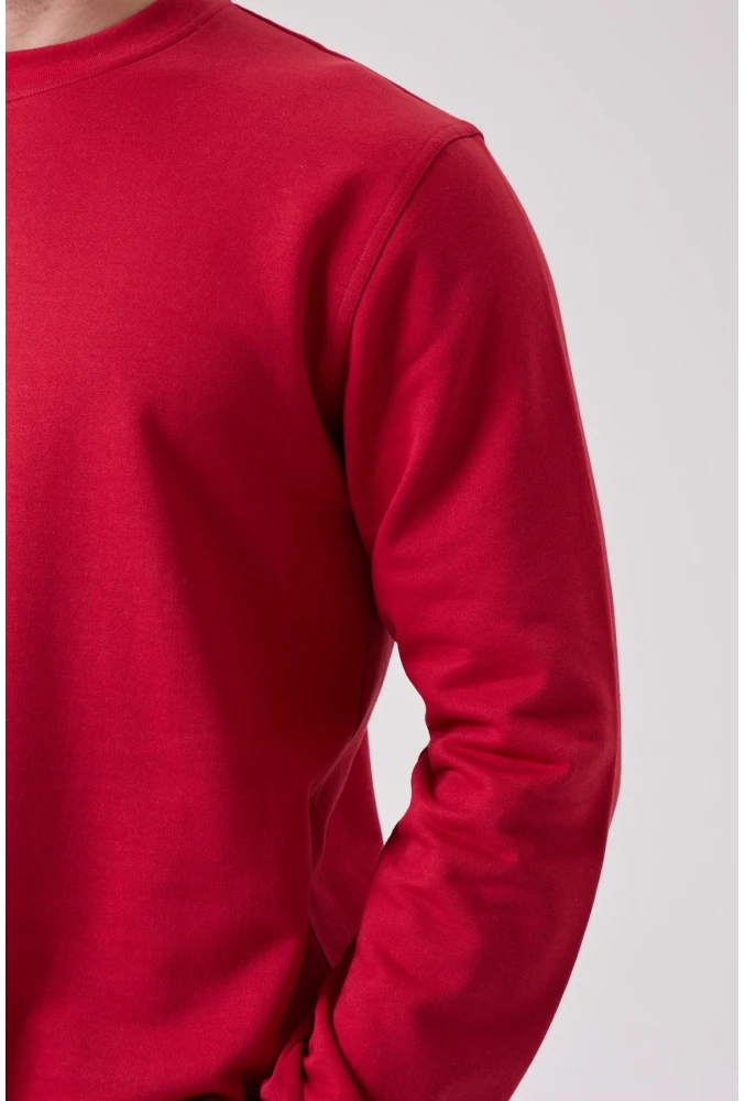 Galanthus Basic Sweatshirt - Uzun Kollu, Pamuklu, Rahat Kesim, Günlük ve İş Kullanımı İçin