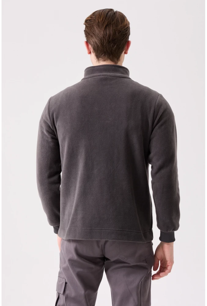 Galanthus Polar Mont Erkek Fermuarlı Sıcak Tutan Rahat ve Dayanıklı Kışlık Ceket