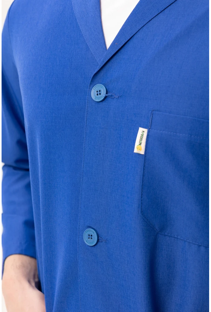 Vanessa Erkek Önlük Klasik Yaka Uzun Kollu Dayanıklı ve Rahat İş Önlüğü