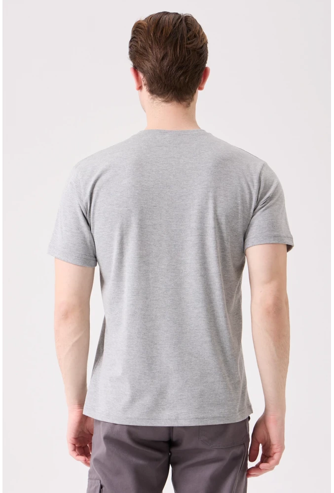 Herba V Yaka T-Shirt - Nefes Alabilir, Rahat ve Şık Tasarım