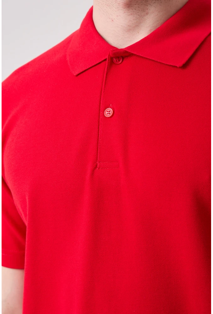 Galanthus Polo Yaka T-Shirt - Pamuklu, Nefes Alabilir, Klasik ve Şık Tasarım