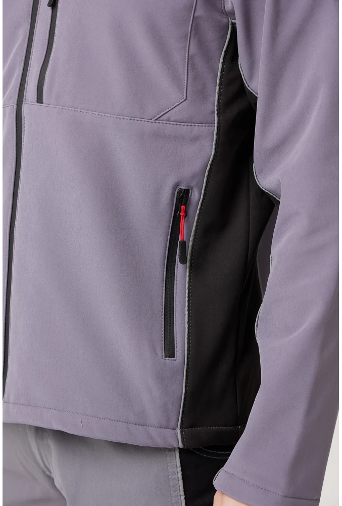 Allium Softshell Mont Suya Dayanıklı Rüzgar Kesici Termal İç Astarlı