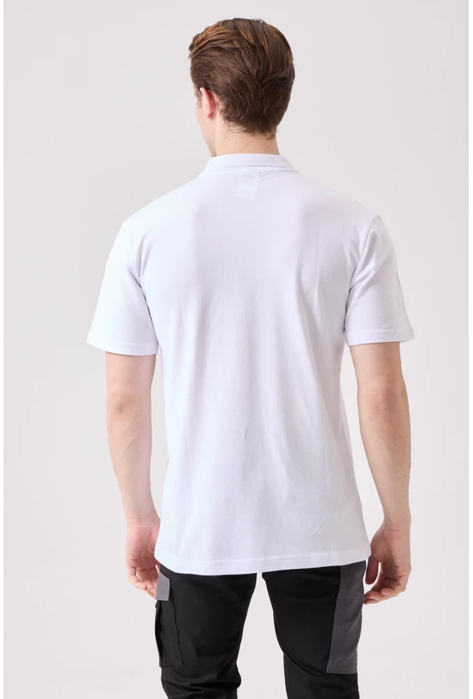 Galanthus Polo Yaka T-Shirt - Pamuklu, Nefes Alabilir, Klasik ve Şık Tasarım