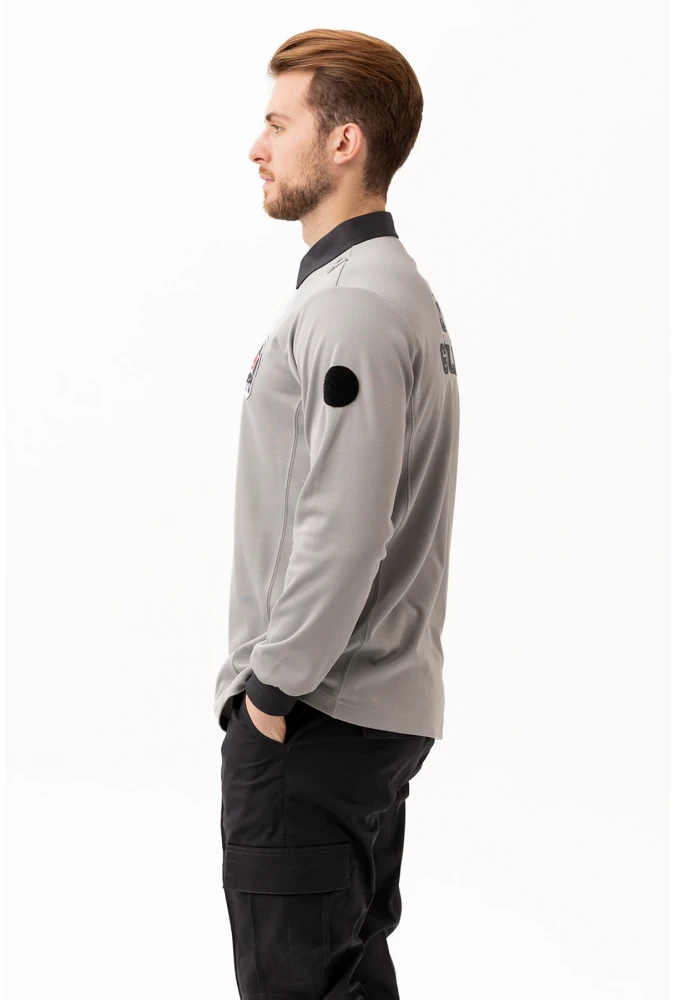 Özel Güvenlik Armalı Uzun Kollu Polo Tişört Profesyonel Görünüm ve Konfor