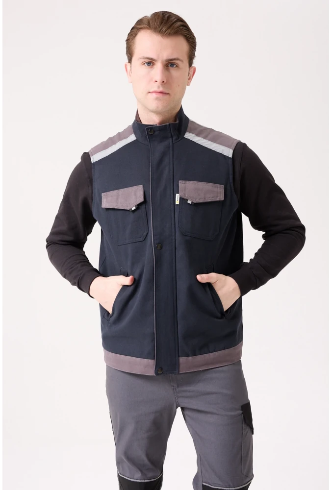 Blaze Kışlık İş Yeleği - Sıcak Tutucu, Rüzgar Geçirmez, Fonksiyonel Cepli