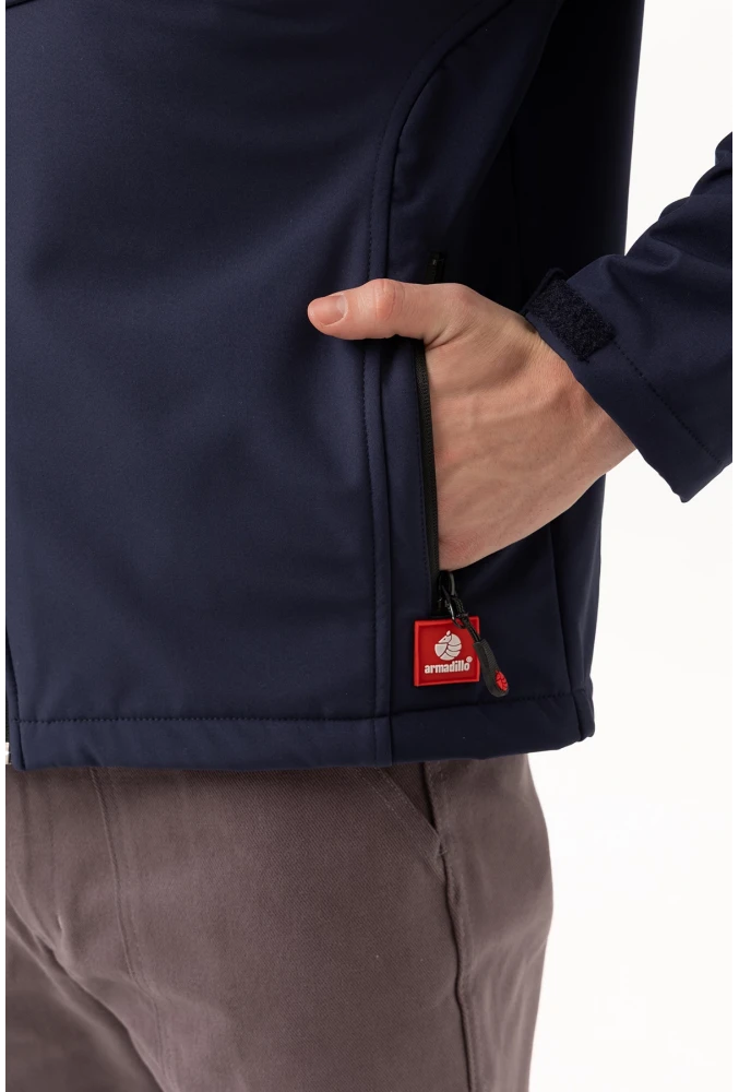 Salina Mont Erkek Su İtici Rüzgar Geçirmez Softshell Kışlık Outdoor Mont