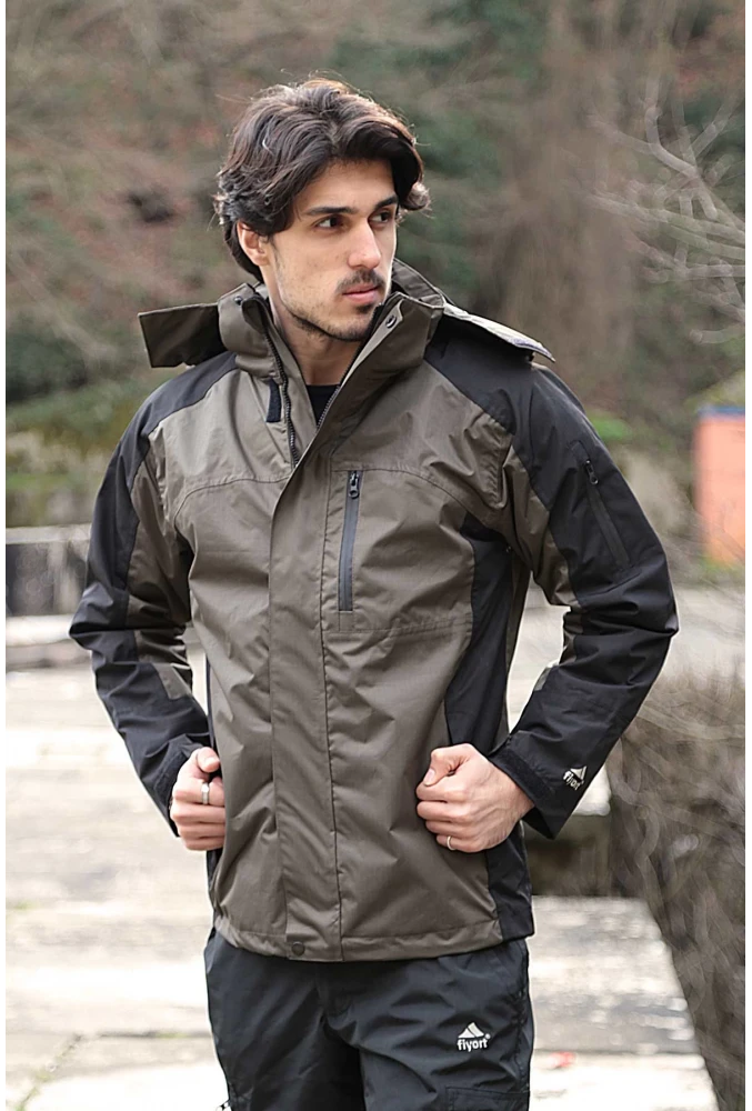 Fiyort FY 162 Sogne 3ü 1 Arada Su Geçirmez Mont Çıkarılabilir Polar Astarlı, Nefes Alabilen Outdoor Ceket