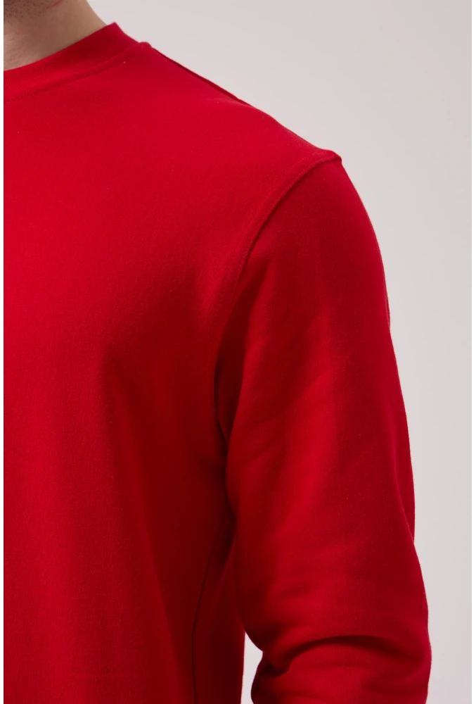 Galanthus Basic Sweatshirt - Uzun Kollu, Pamuklu, Rahat Kesim, Günlük ve İş Kullanımı İçin