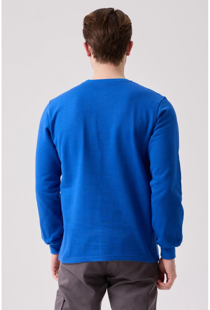 Galanthus Basic Sweatshirt - Uzun Kollu, Pamuklu, Rahat Kesim, Günlük ve İş Kullanımı İçin