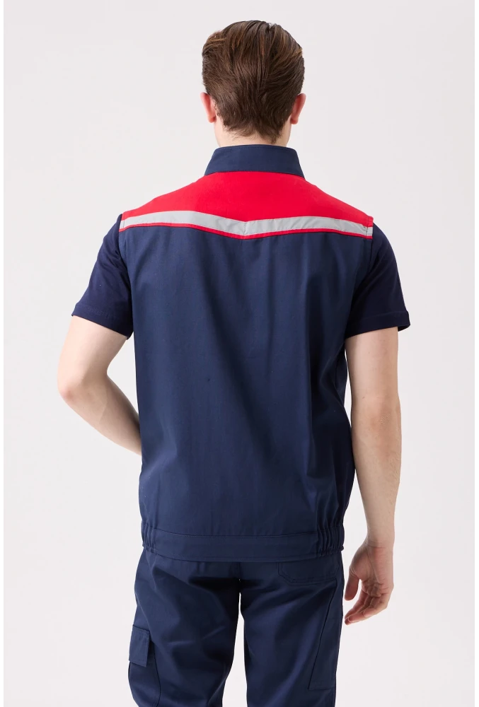 Royal Yazlık İş Yeleği - Hafif, Nefes Alabilir, Reflektörlü ve Çok Cepli