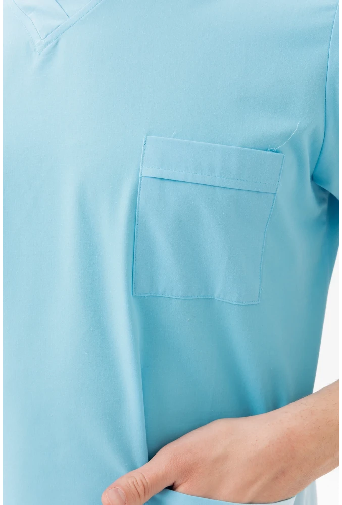 Santolina V Yaka Üniforma - Doktor, Hemşire, Sağlık Çalışanları İçin Rahat ve Dayanıklı Scrubs