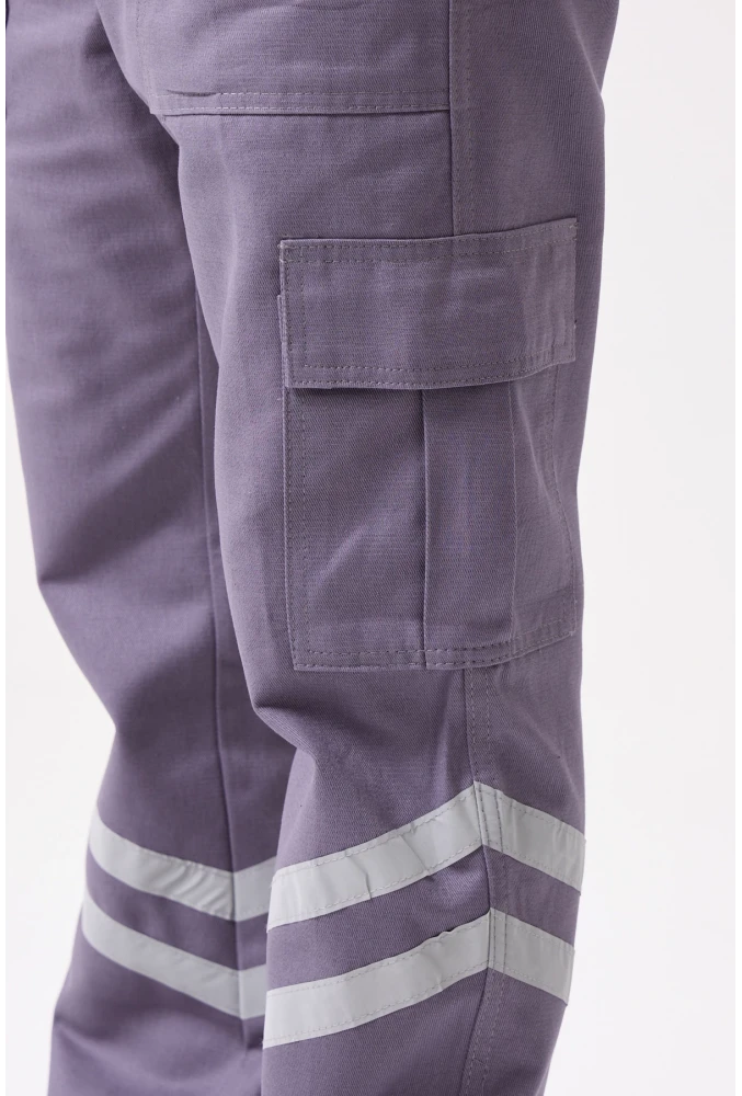 Royal Yazlık Reflektörlü İş Güvenlik Pantolonu 4 Cepli Hafif ve Dayanıklı