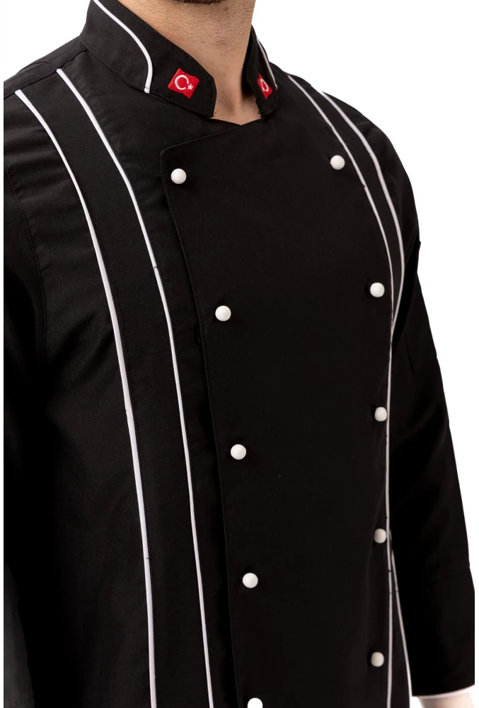 Hispanica Şef Aşçı Ceketi - Profesyonel, Nefes Alabilir, Şık ve Dayanıklı Mutfak Ceketi