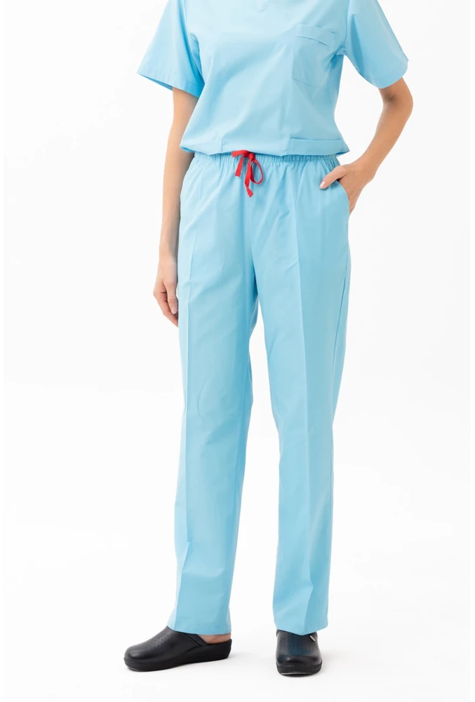 Santolina Pantolon - Lastikli ve Bağcıklı Rahat Kesim, Nefes Alabilir Kumaş