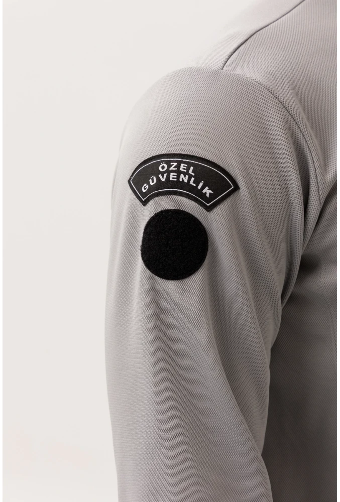 Özel Güvenlik Armalı Uzun Kollu Polo Tişört Profesyonel Görünüm ve Konfor