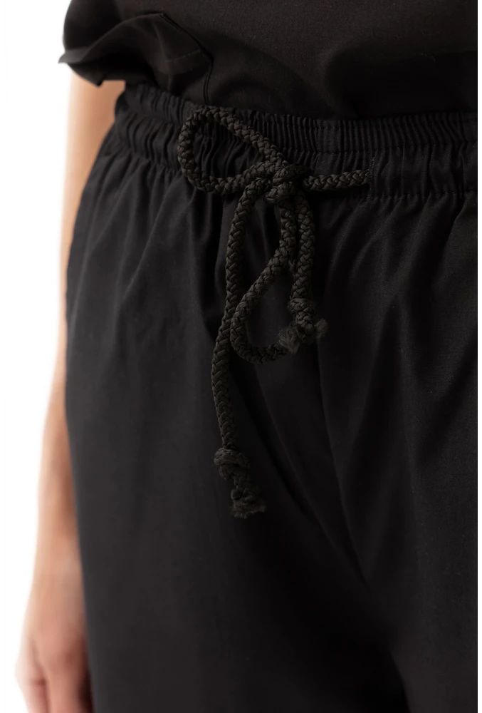 Santolina Pantolon - Lastikli ve Bağcıklı Rahat Kesim, Nefes Alabilir Kumaş