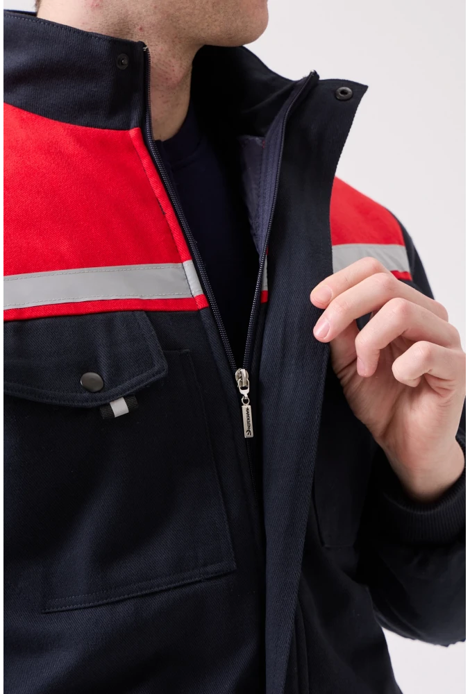 ROYAL KIŞLIK MONT İçi Kapitoneli Reflektörlü Sıcak Tutan Dayanıklı İş Montu