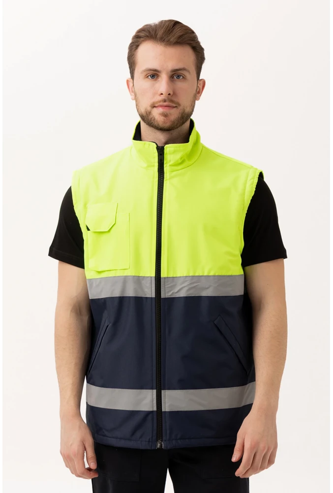 Pendula Mont - Soğuk Havalara Uygun Reflektörlü İşçi Montu – Yüksek Görünürlük