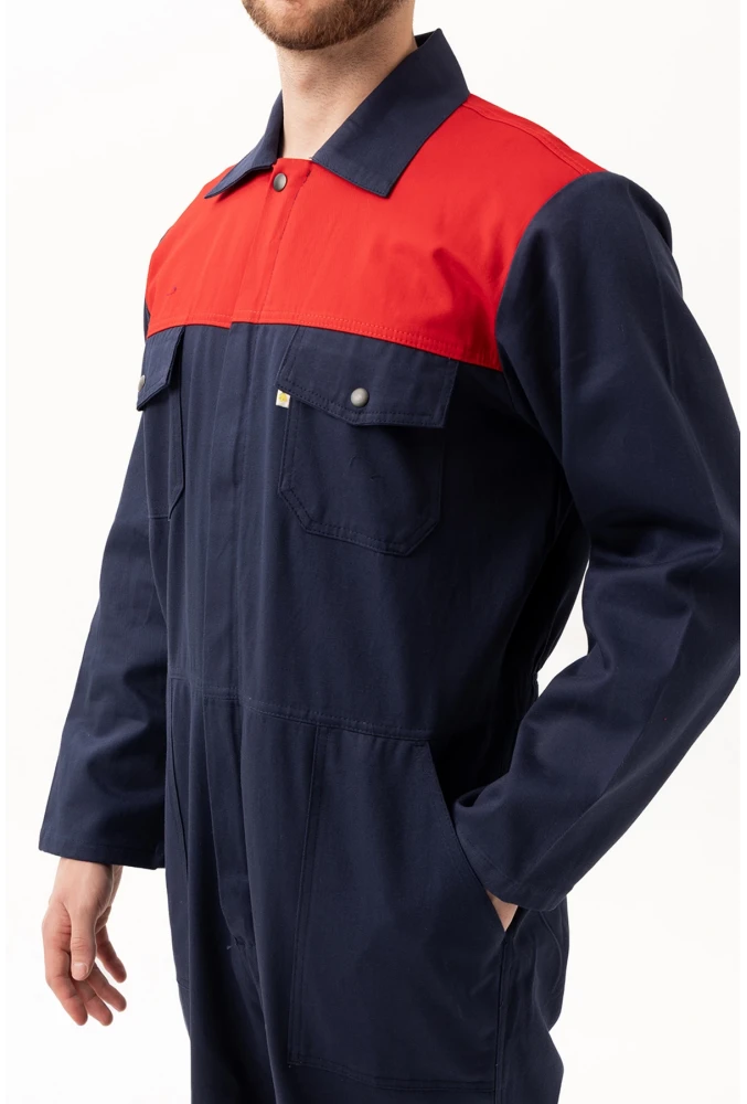 CARİCA YAZLIK TULUM LACİVERT-KIRMIZI