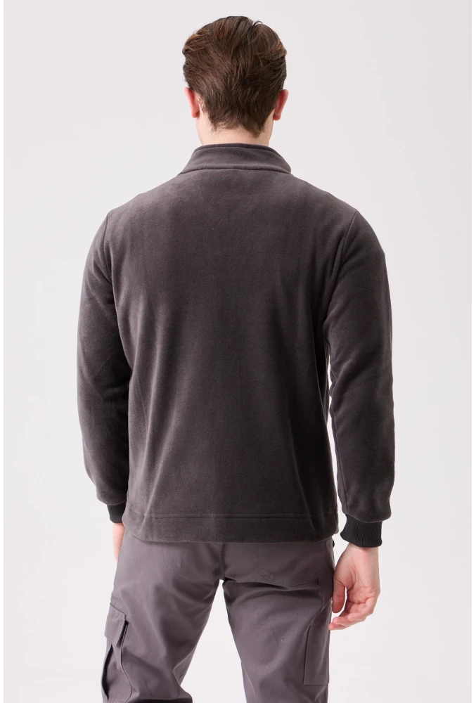 Galanthus Polar Mont Erkek Fermuarlı Sıcak Tutan Rahat ve Dayanıklı Kışlık Ceket