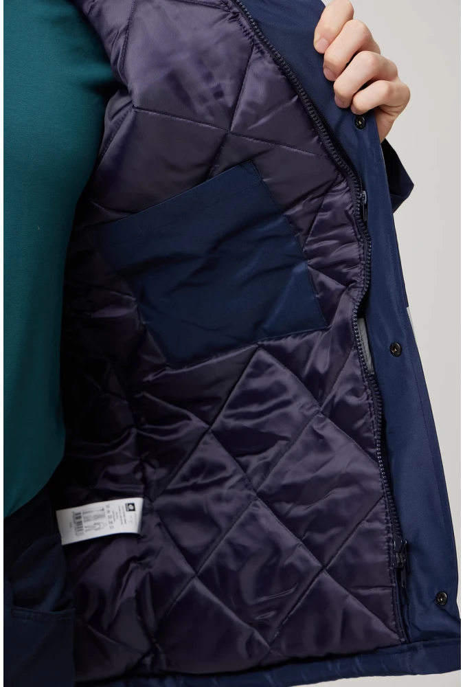 Salix Oxford Reflektörlü İş Güvenliği Parkası - Su ve Rüzgar Geçirmez, Soğuk Havalara Dayanıklı Mont